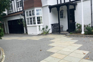 Slab Paving job in surrey